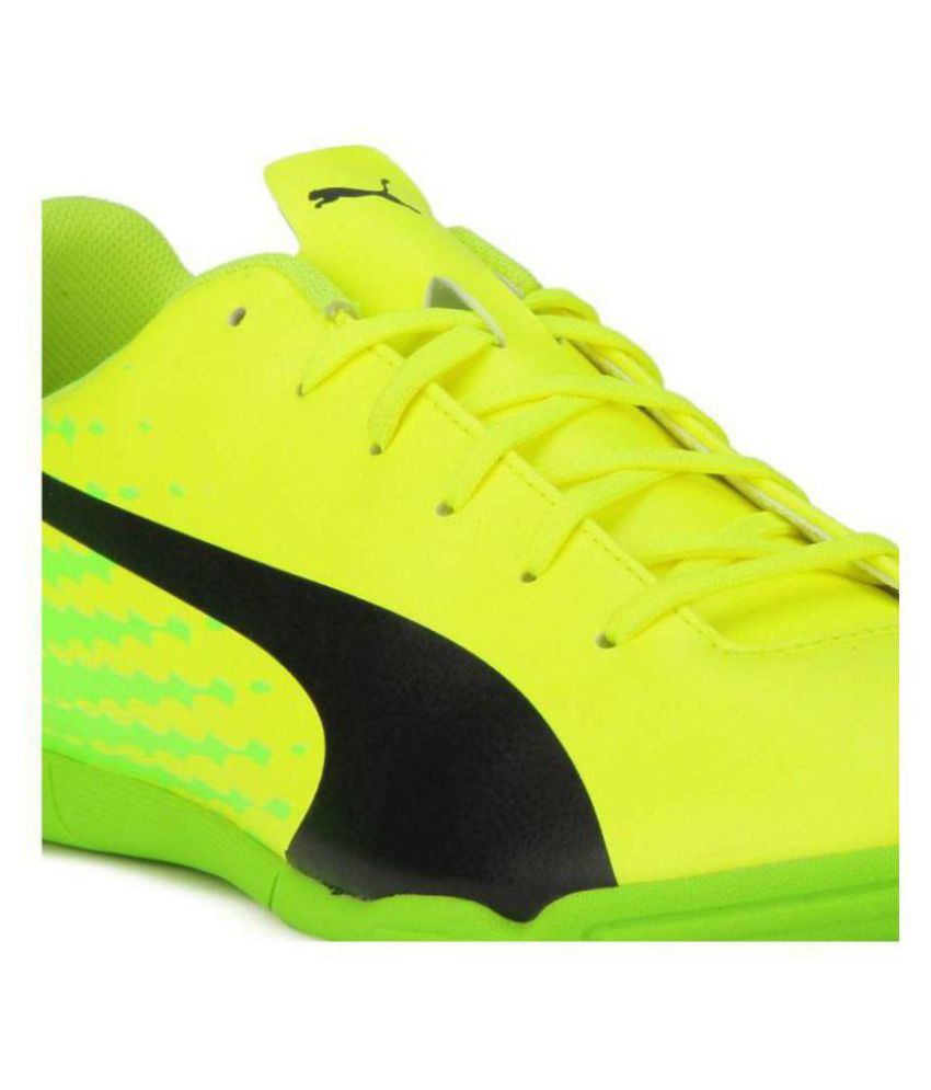 Puma Men evoSPEED 17.5 IT Yellow Football Shoes Buy Puma
