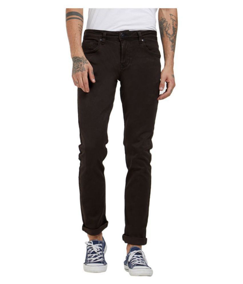 Killer Brown Slim Jeans - Buy Killer Brown Slim Jeans Online at Best ...