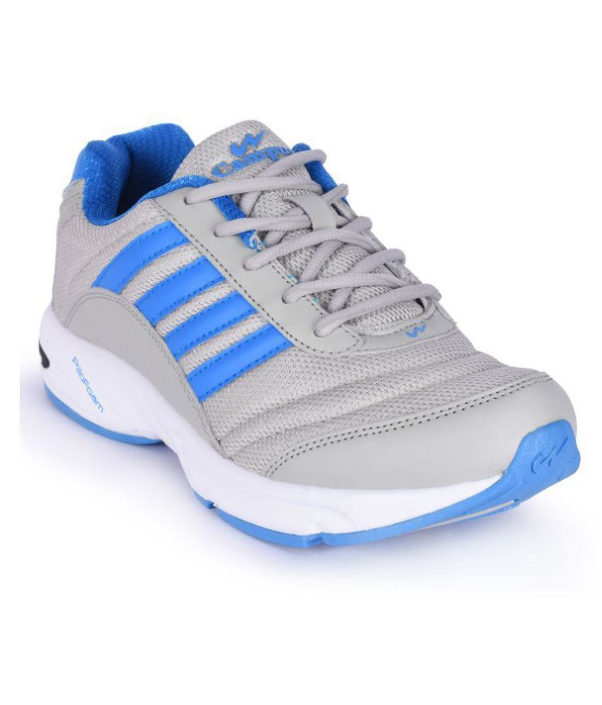     			Campus - Gray Men's Sports Running Shoes