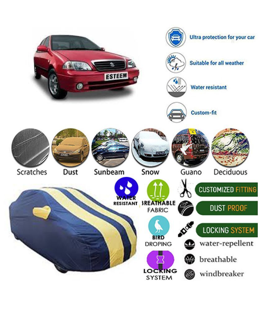 QulityBeast Car Cover for Maruti Suzuki Esteem Buy QulityBeast Car