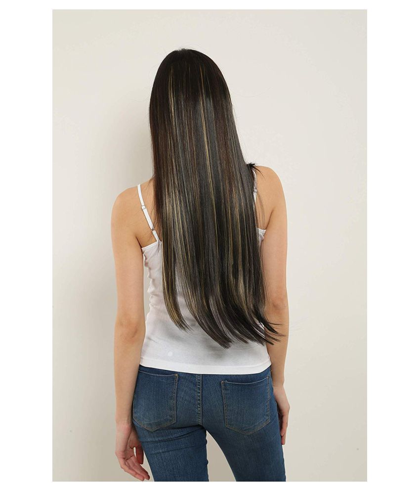 Foolzy Straight Clip In Hair Extension Blends Naturally: Buy Foolzy  Straight Clip In Hair Extension Blends Naturally at Best Prices in India -  Snapdeal