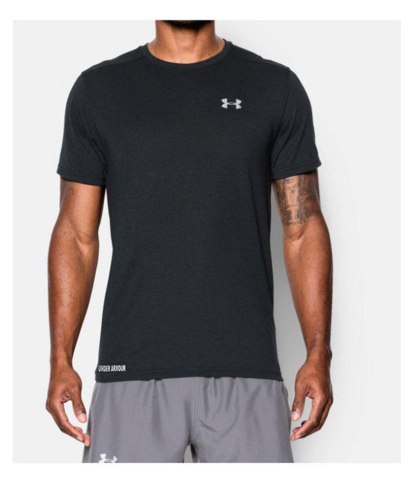 under armor black t shirt