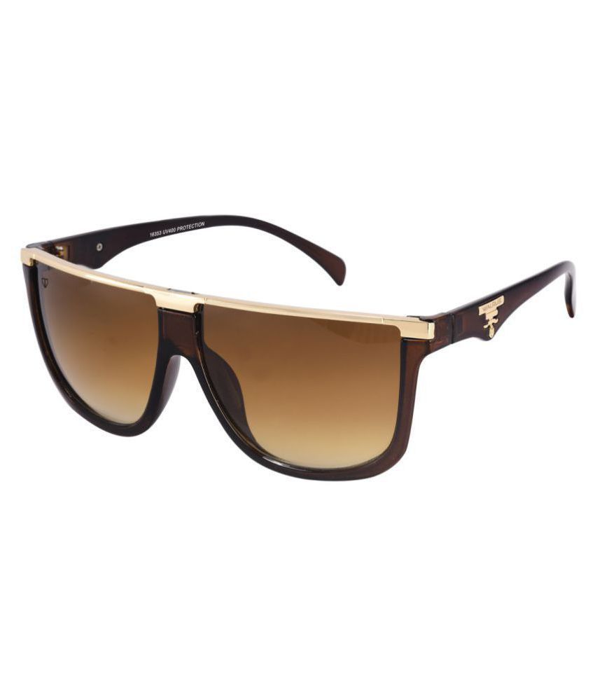     			Walrus - Brown Square Sunglasses ( WS-GBL-090906 )