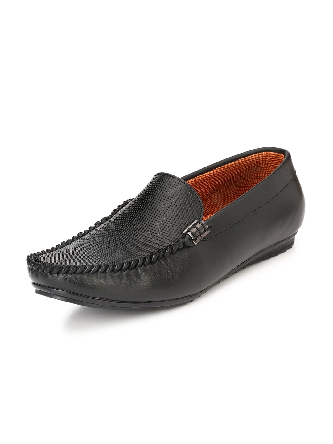 Fentacia Black Loafers - Buy Fentacia Black Loafers Online at Best ...