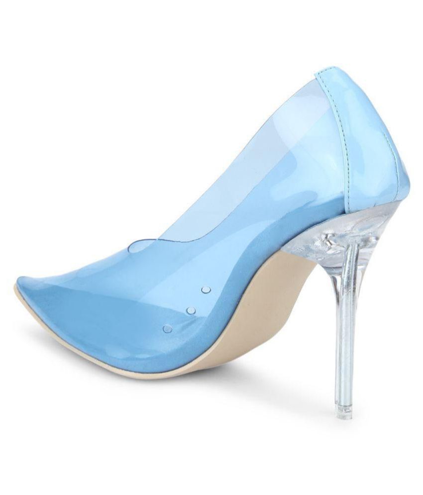 Truffle Collection Blue Stiletto Heels Price in India- Buy Truffle ...