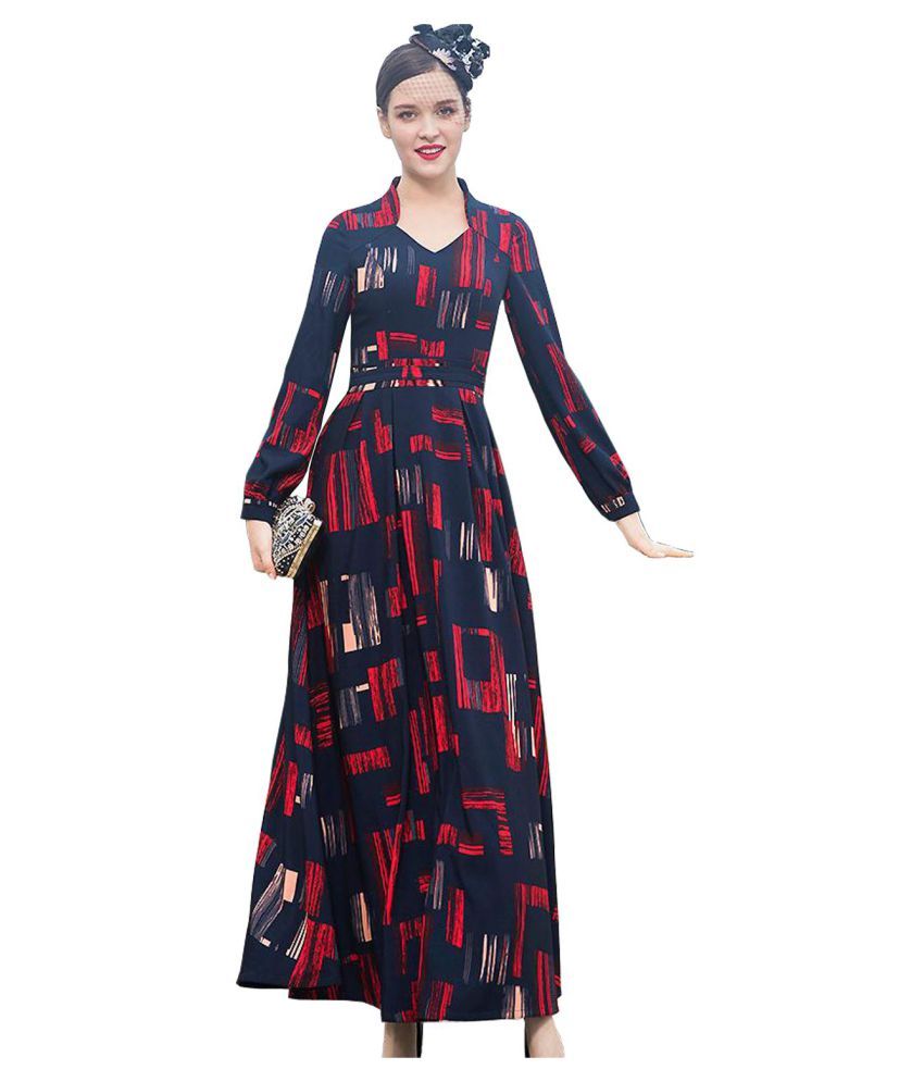 cotton western gown