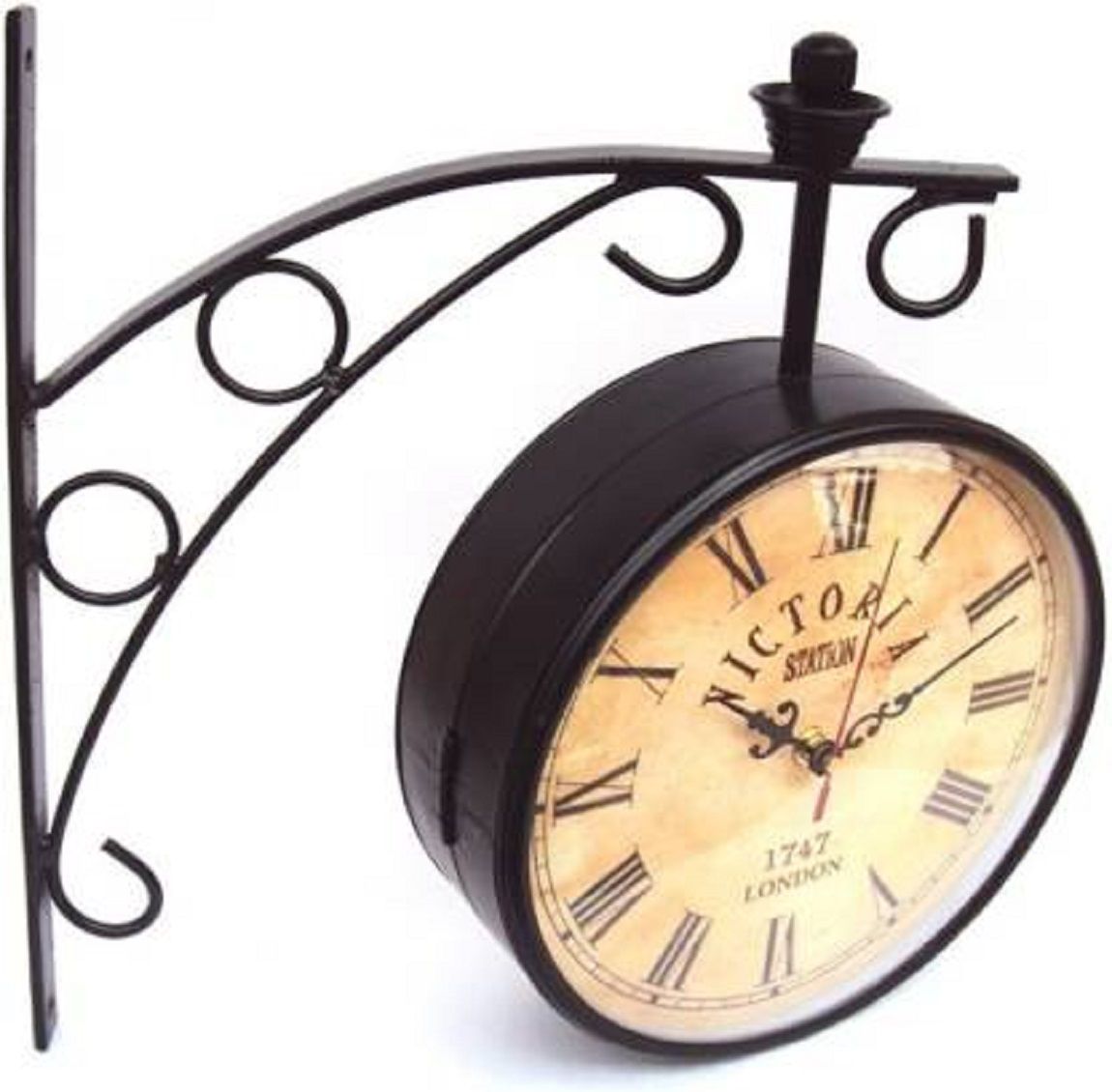 Ashish Traders Circular Analog Wall Clock Victoria Station 10 12 X 35 Cm Buy Ashish Traders Circular Analog Wall Clock Victoria Station 10 12 X 35 Cm At Best Price In India On Snapdeal