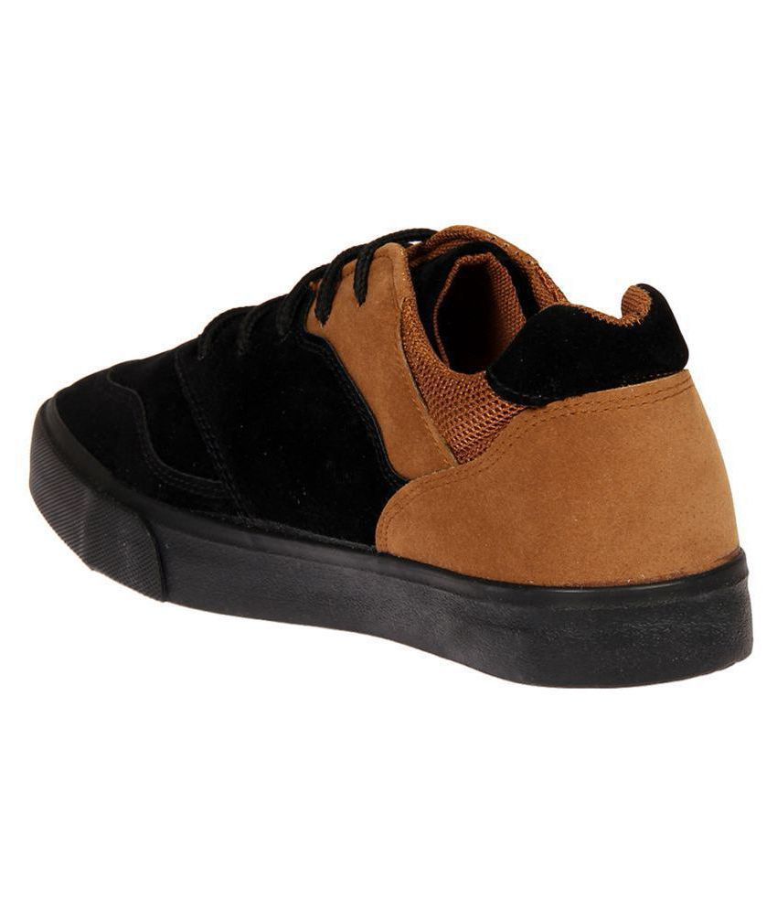 duke sneakers black casual shoes