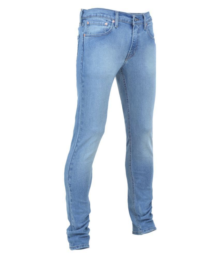 Levi's Light Blue Slim Jeans - Buy Levi's Light Blue Slim Jeans Online ...