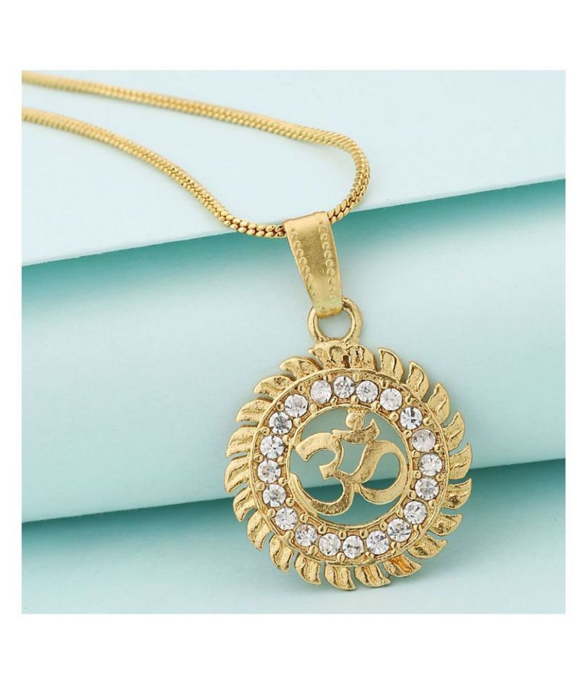 Dare Chakra Designer Om Motif Pendant 