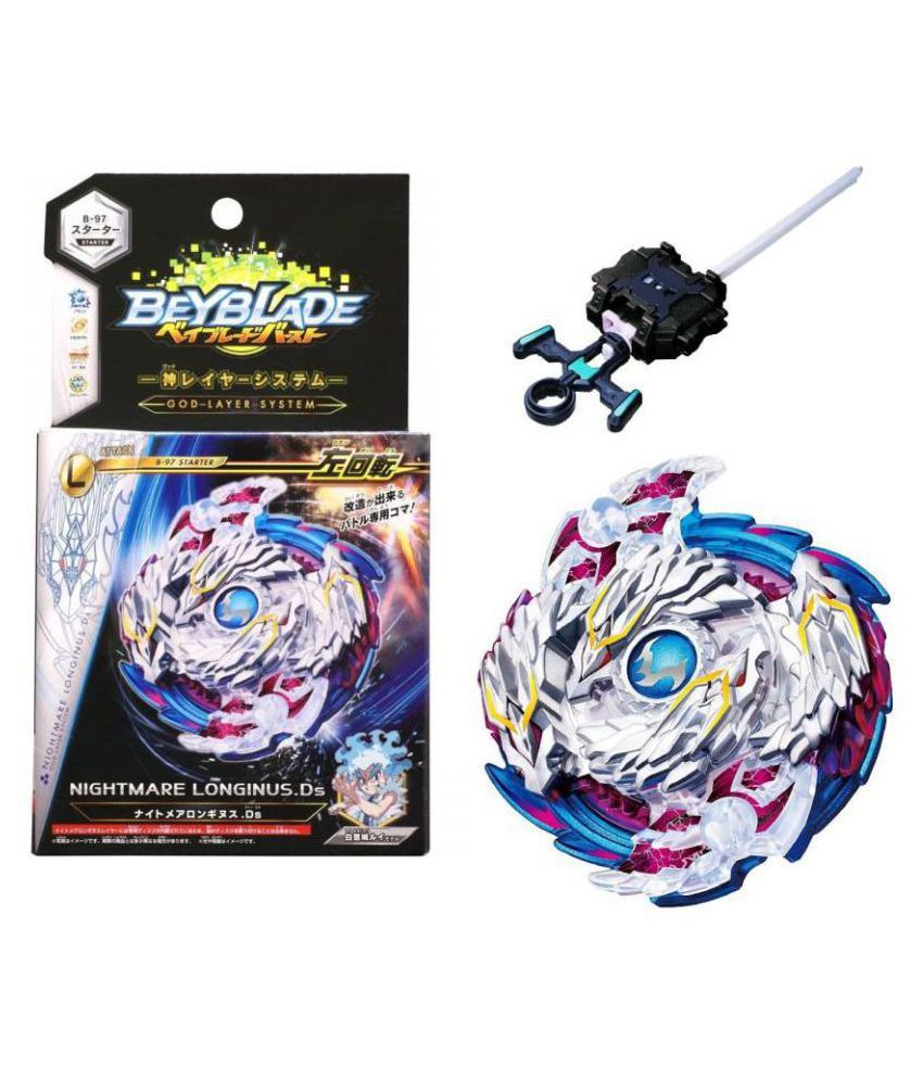 Battling Top Beyblade Burst B-97 Starter Nightmare Longinus. Ds ...