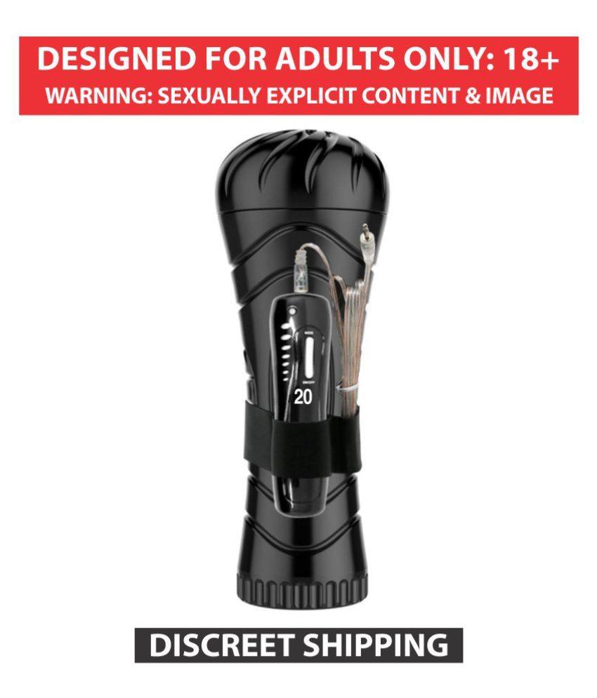 Fleshlight With 20 Vibration And Girl Moaning Sound With Free Ear