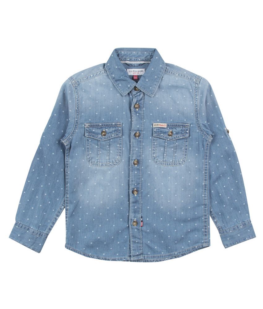 baby chambray shirt