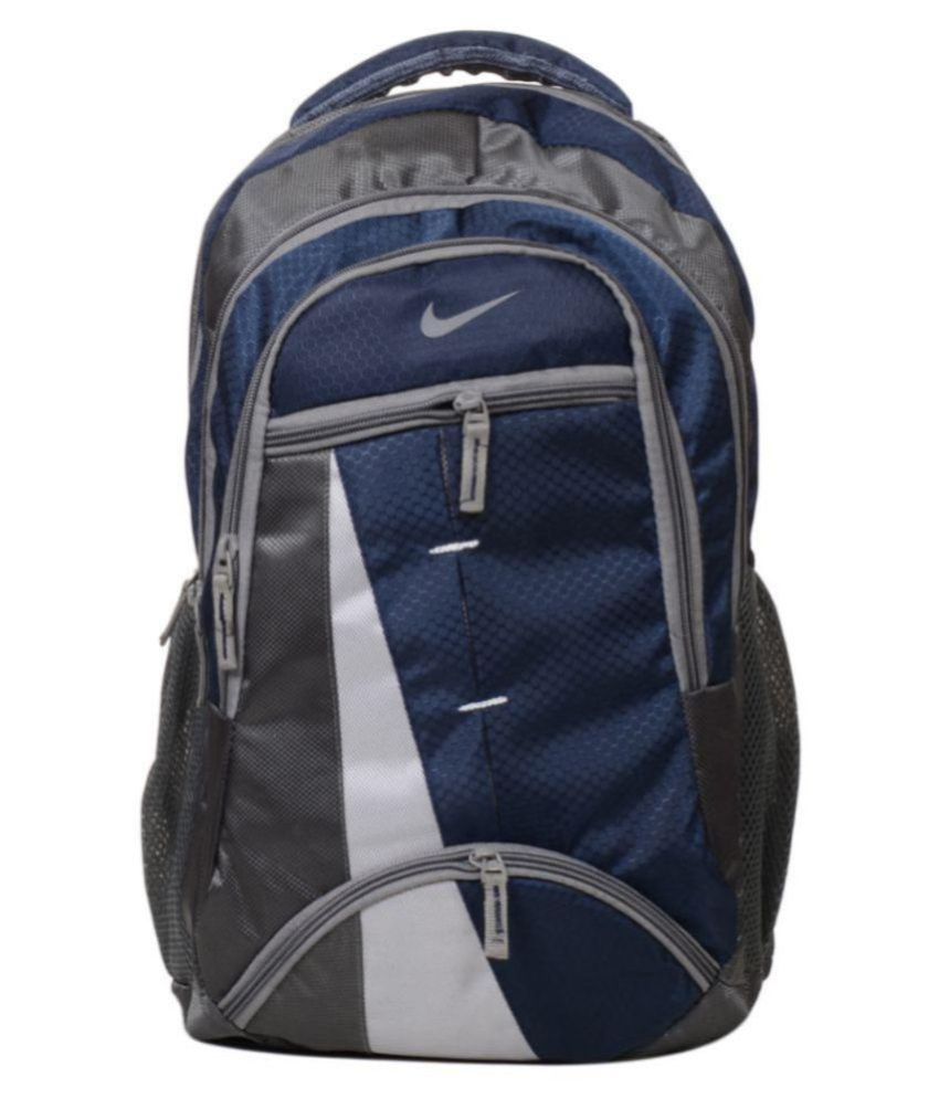 mens blue backpack