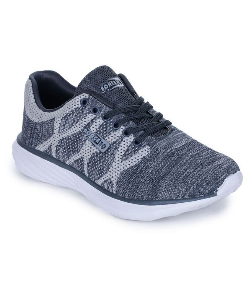     			FORCE 10 By Liberty  Grey Men's Sports Running Shoes