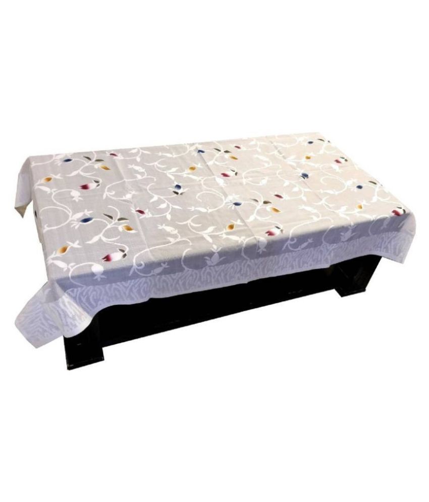     			HOMETALES 4 Seater Cotton Single Table Covers