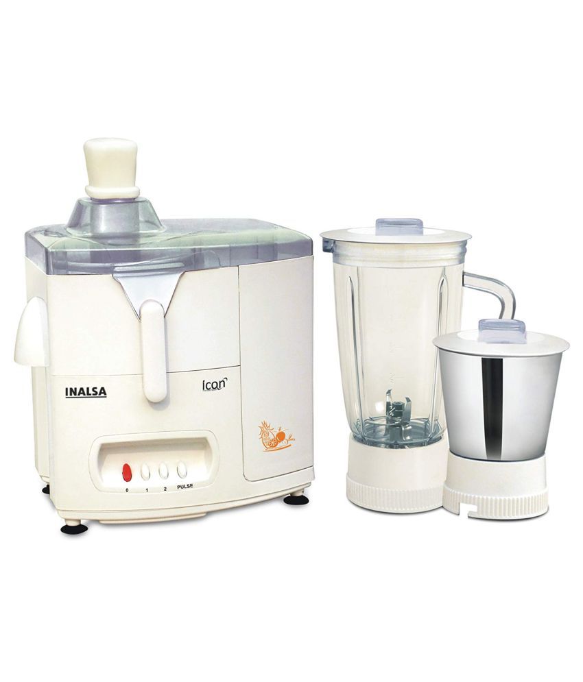 Inalsa ICON 450 Watt 2 Jar Juicer Mixer Grinder Price in India - Buy Inalsa ICON 450 Watt 2 Jar 