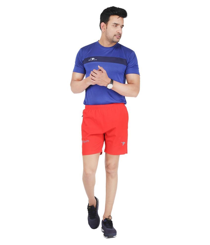 Rip Curl Triple Down Mens Elastic Short - Red Scarlet | SurfStitch