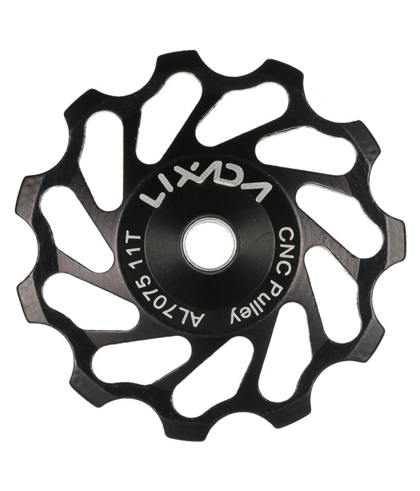 11T Bike Bicycle Wheel Rear Derailleur Aluminum Alloy Bike Ceramic Bearing Parts