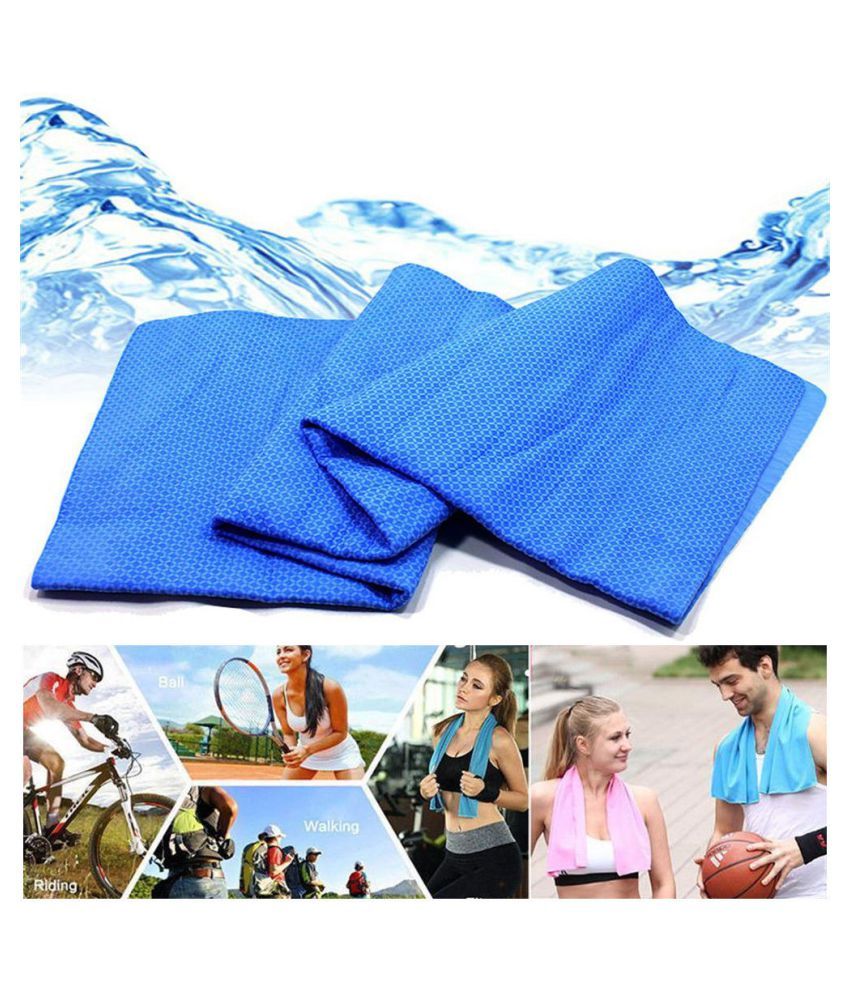 cooling towel with beads