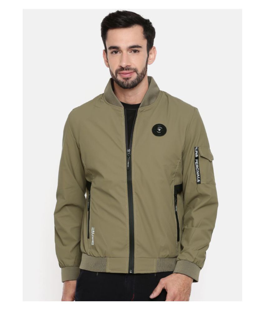 The Indian Garage Co. Khaki Casual Jacket - Buy The Indian Garage Co ...