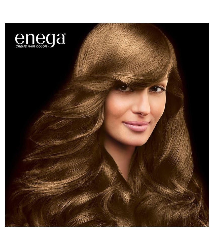 Enega Semi Permanent Hair Color Light Brown Light Brown 100 Ml