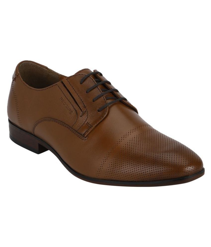 red tape genuine leather derby shoes