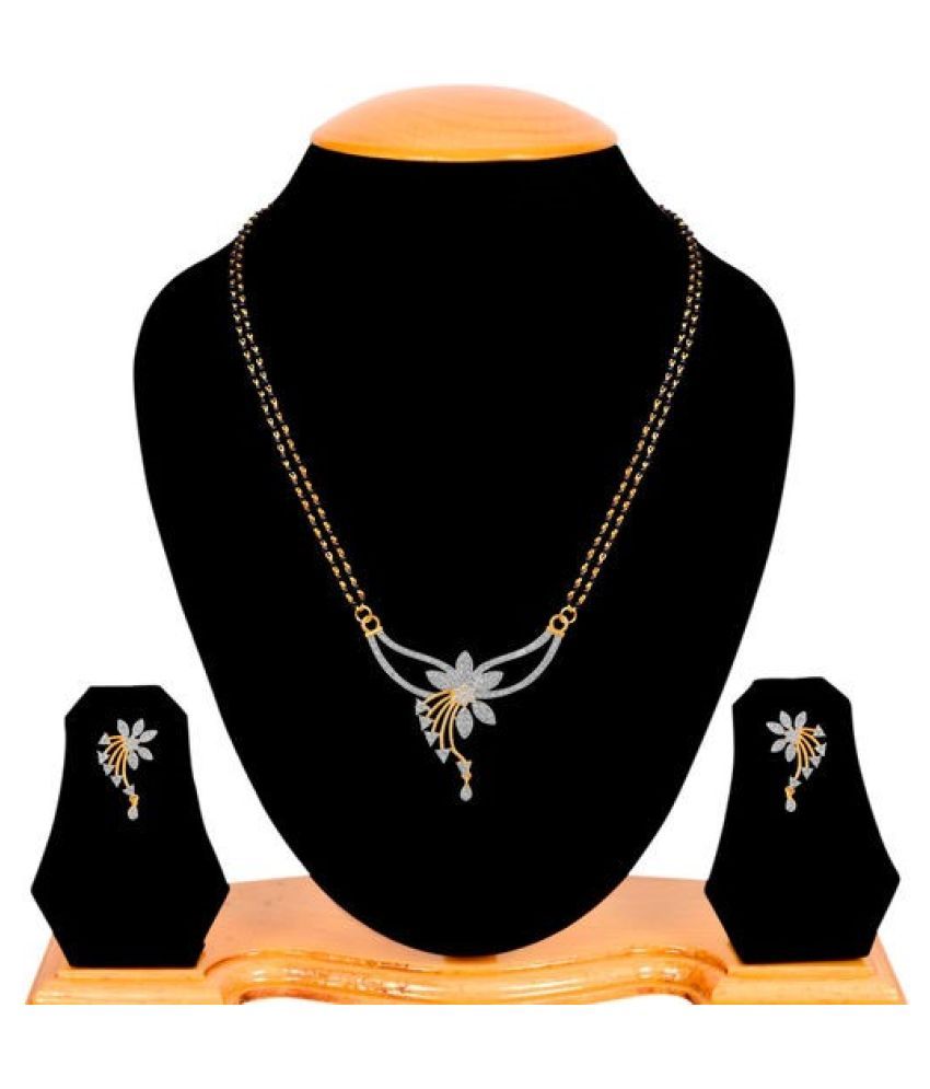     			Navya Collections American Diamond Mangalsutra For Woman