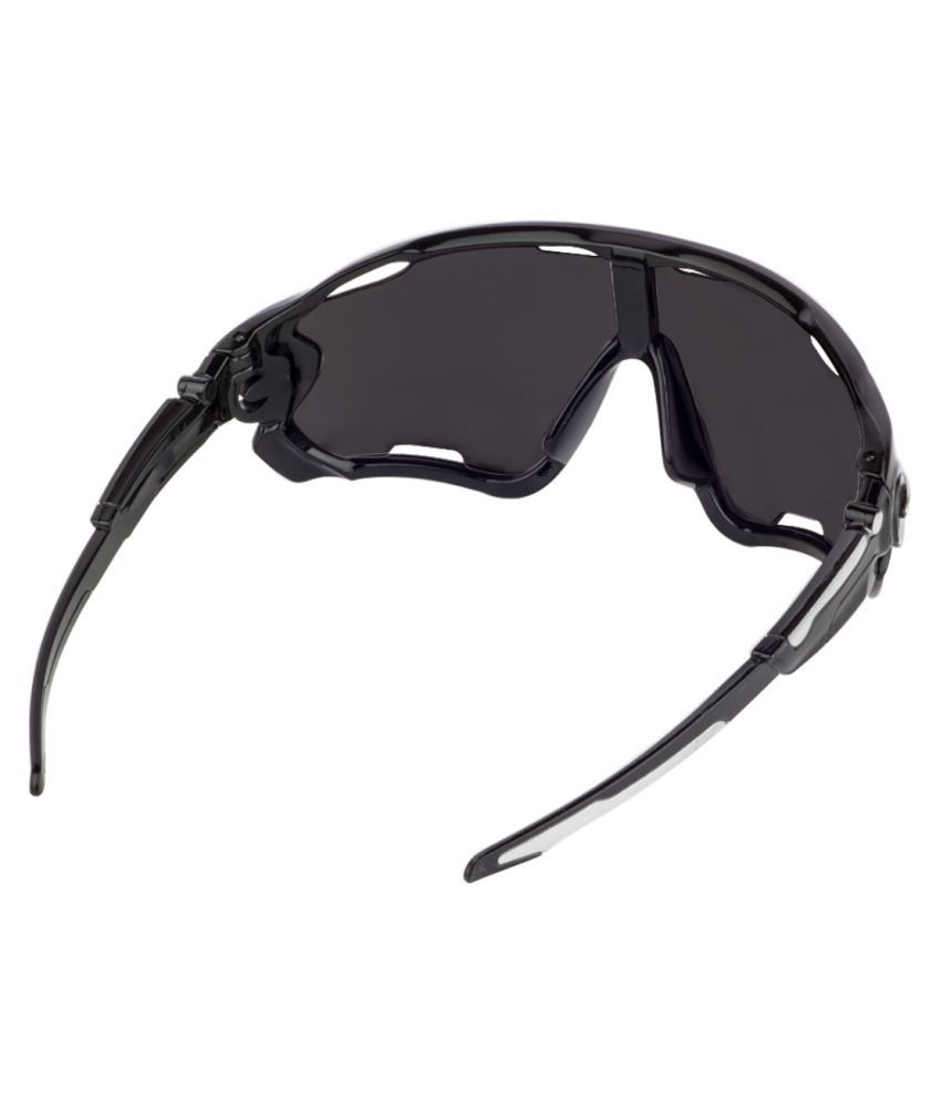 Zyaden - Black Wrap Around Sunglasses ( SP49 ) - Buy Zyaden - Black ...