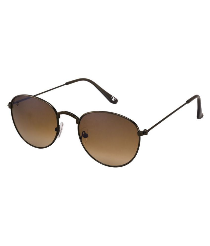     			Walrus - Brown Oval Sunglasses ( WS-RYL-III-090909 )