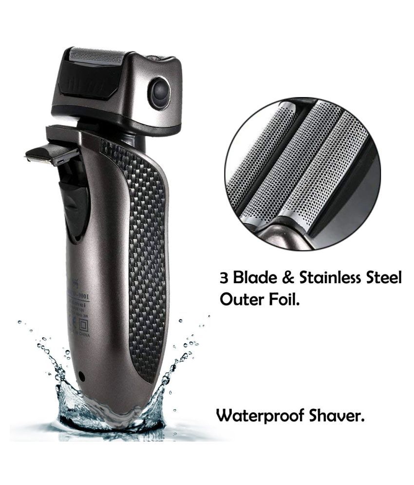 Gentleman 2in1 Bread Mustache Foil Shaver ( With Pop Up Trimmer ) Buy