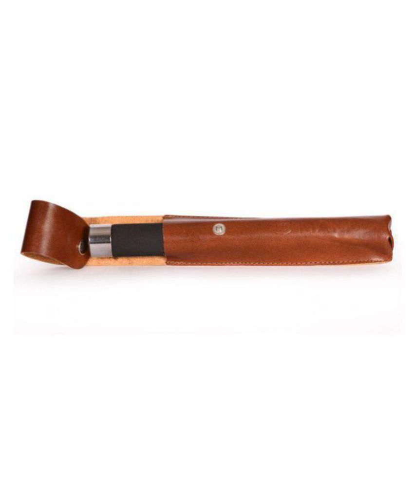 Expandable Baton with Leather Cover for Personal Safety and Self ...