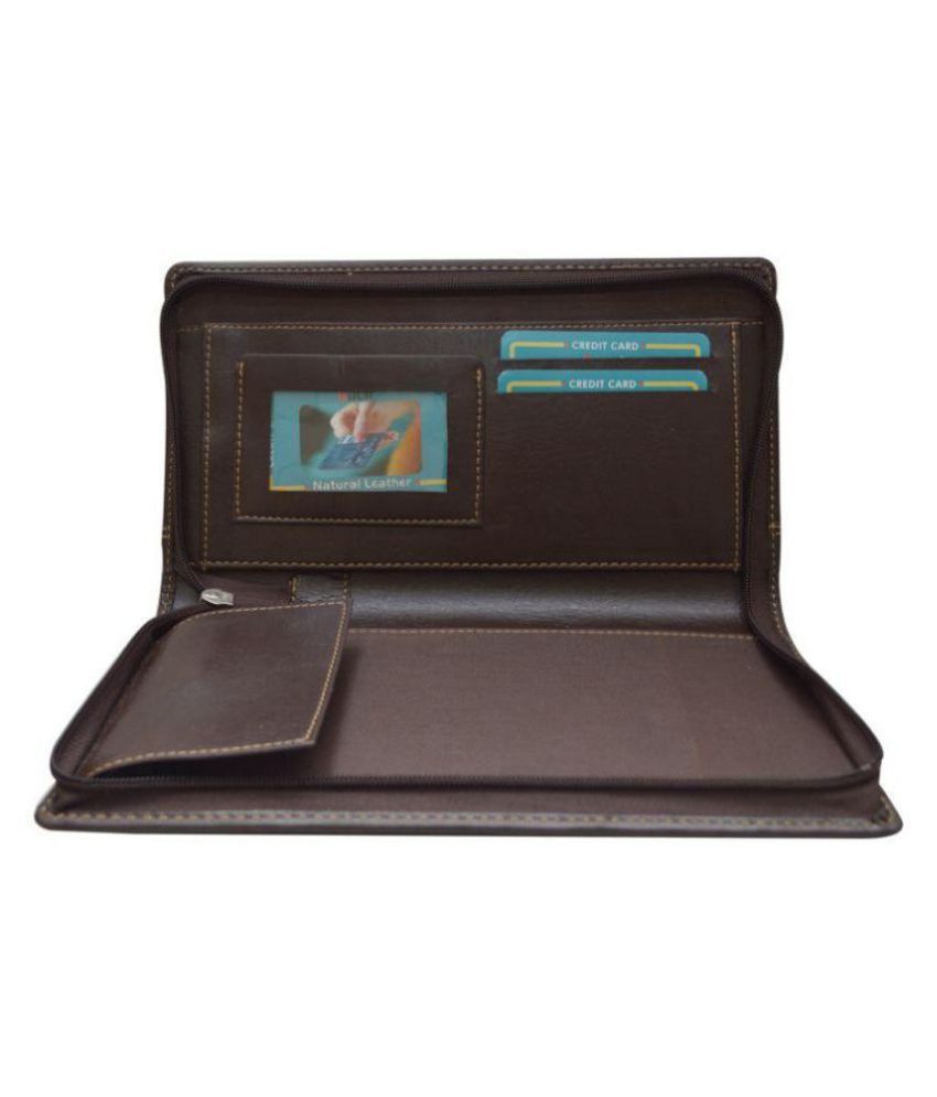     			Knott Executive Brown Cheque Book Holder