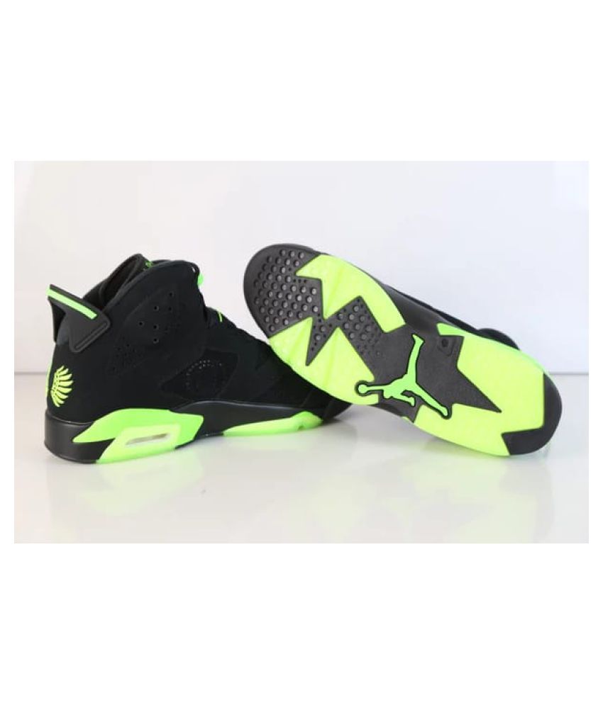 neon colored basketball shoes
