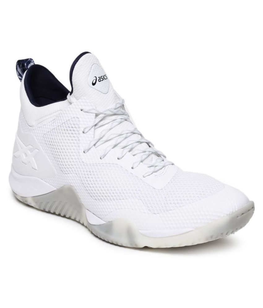 Asics BLAZE NOVA White Basketball Shoes - Buy Asics BLAZE NOVA White  Basketball Shoes Online at Best Prices in India on Snapdeal