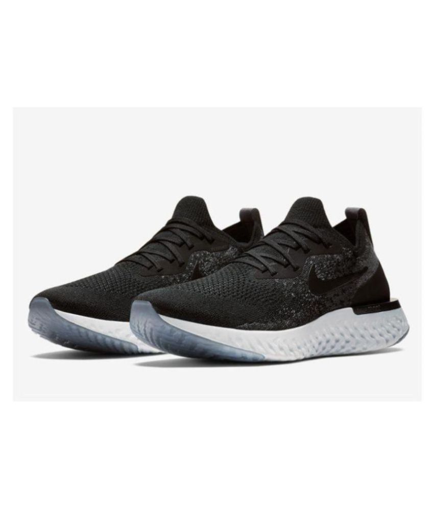 mareado Insustituible Dictadura Nike Epic React Flynkit Running Shoes Black: Buy Online at Best Price on  Snapdeal