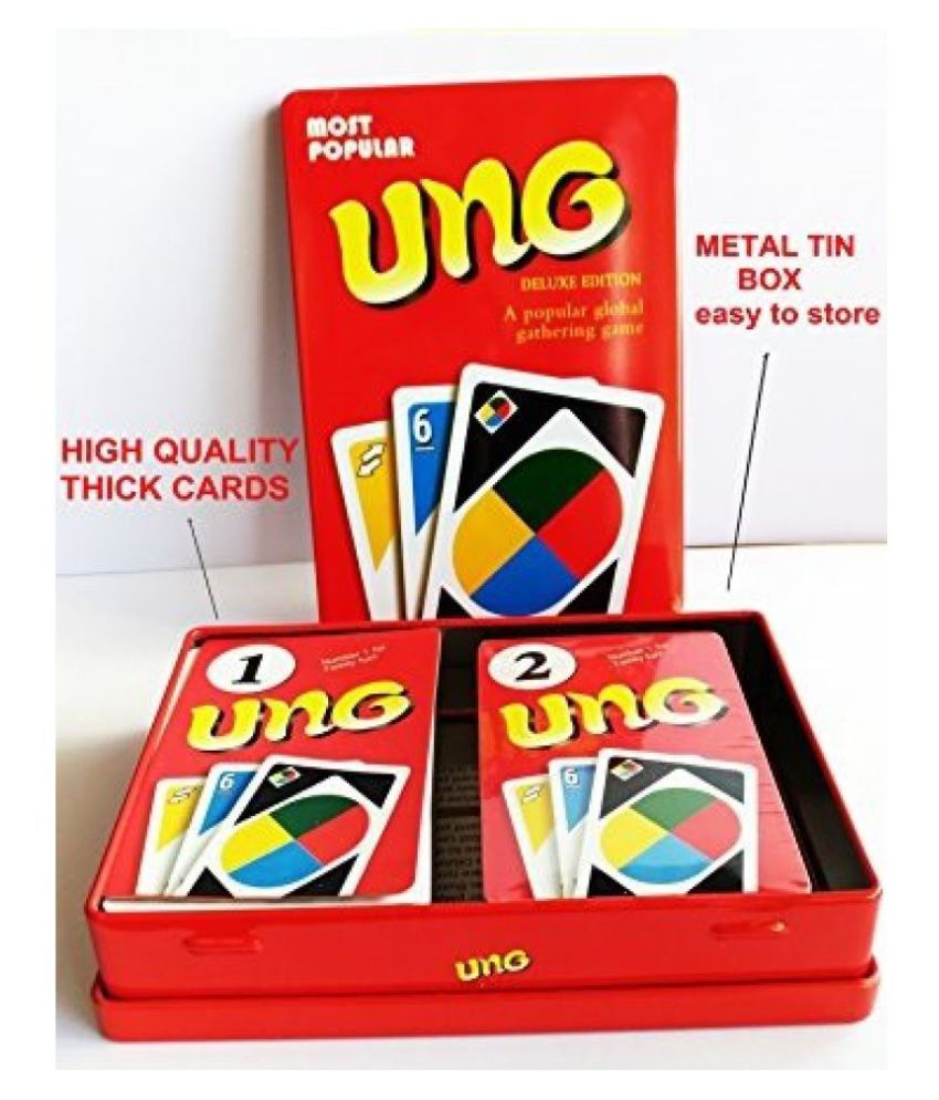 UNO Cards TIN Box Deluxe Edition Buy UNO Cards TIN Box 
