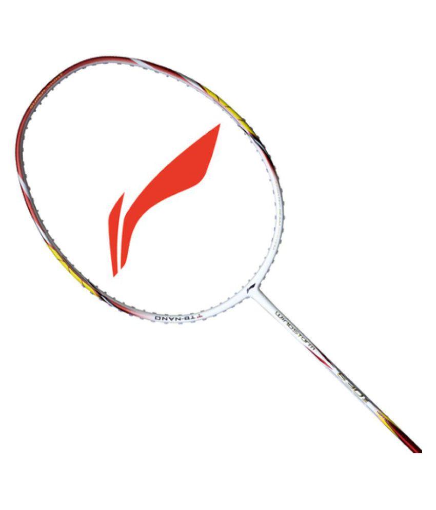 LiNing WINDSTORM 630III Badminton Raquet WHITE Buy Online at Best