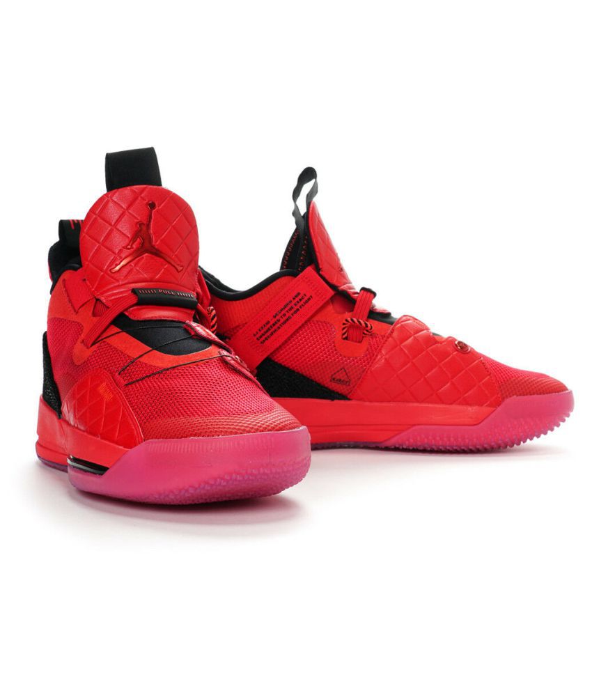 Nike Air Retro Jordan 33 Red Training Shoes Buy Nike Air Retro Jordan 33 Red Training Shoes Online At Best Prices In India On Snapdeal
