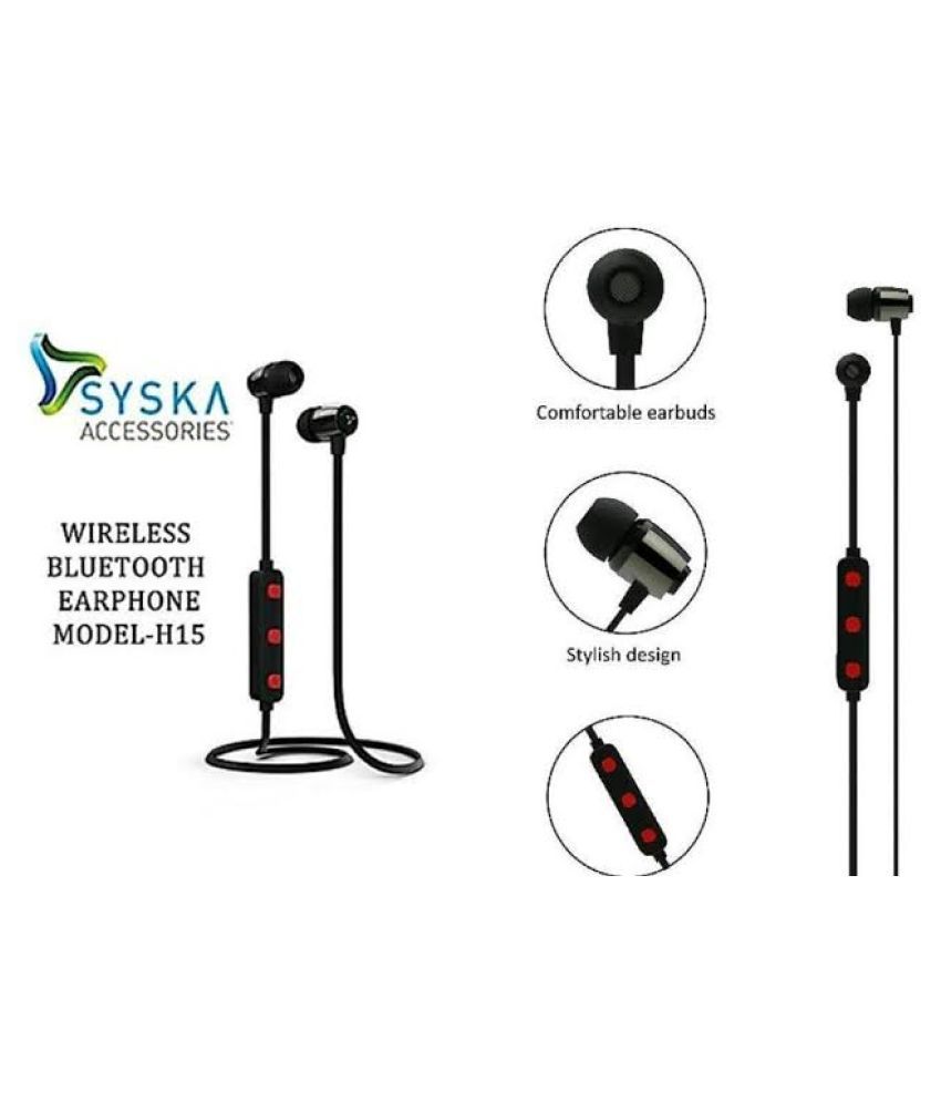 syska wireless earphones