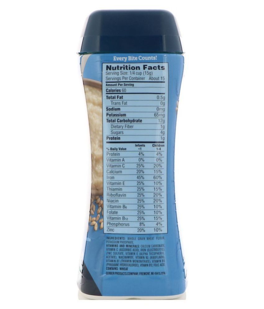 28 Gerber Baby Food Nutrition Label Labels 2021