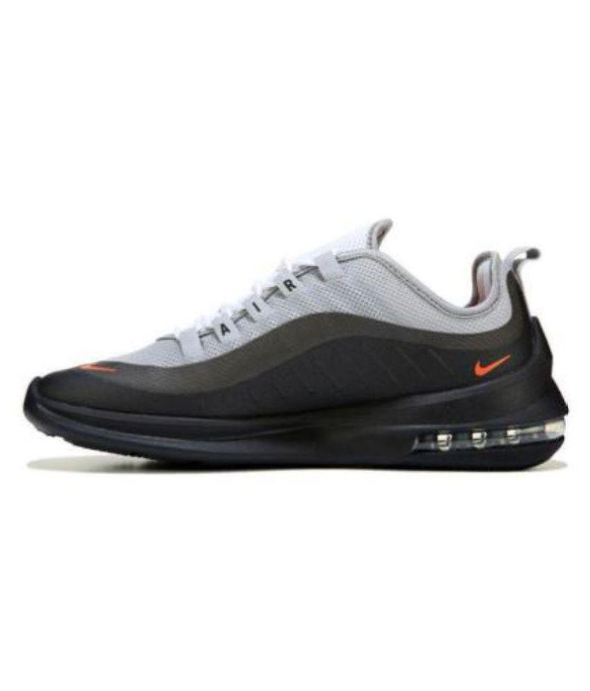 nike air max axis white and smoke running shoes