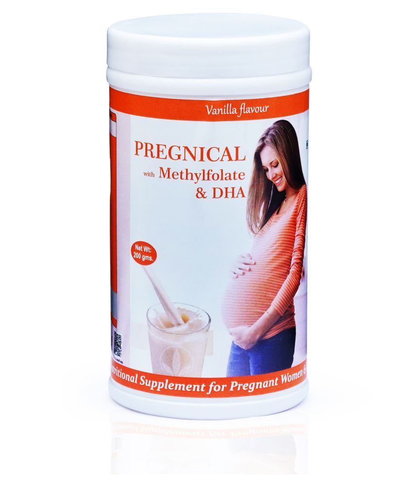 Ethix PREGNICAL FOR PREGNANT WOMEN POWDER (BUY 2 GET 1) 200 gm Pack of