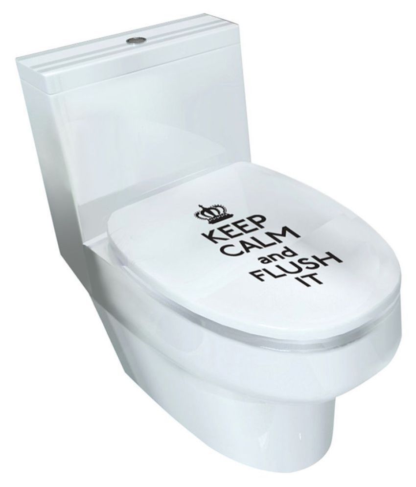 Mixed Designs Wc Pedestal Pan Cover Sticker Toilet Stool Commode