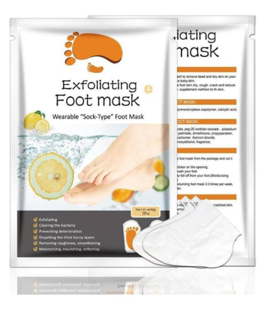 DIGITALSHOPPY Lemon Exfoliating Feet Mask Socks Exfoliator 40 gm: Buy ...