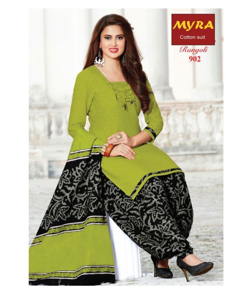 myra cotton suit