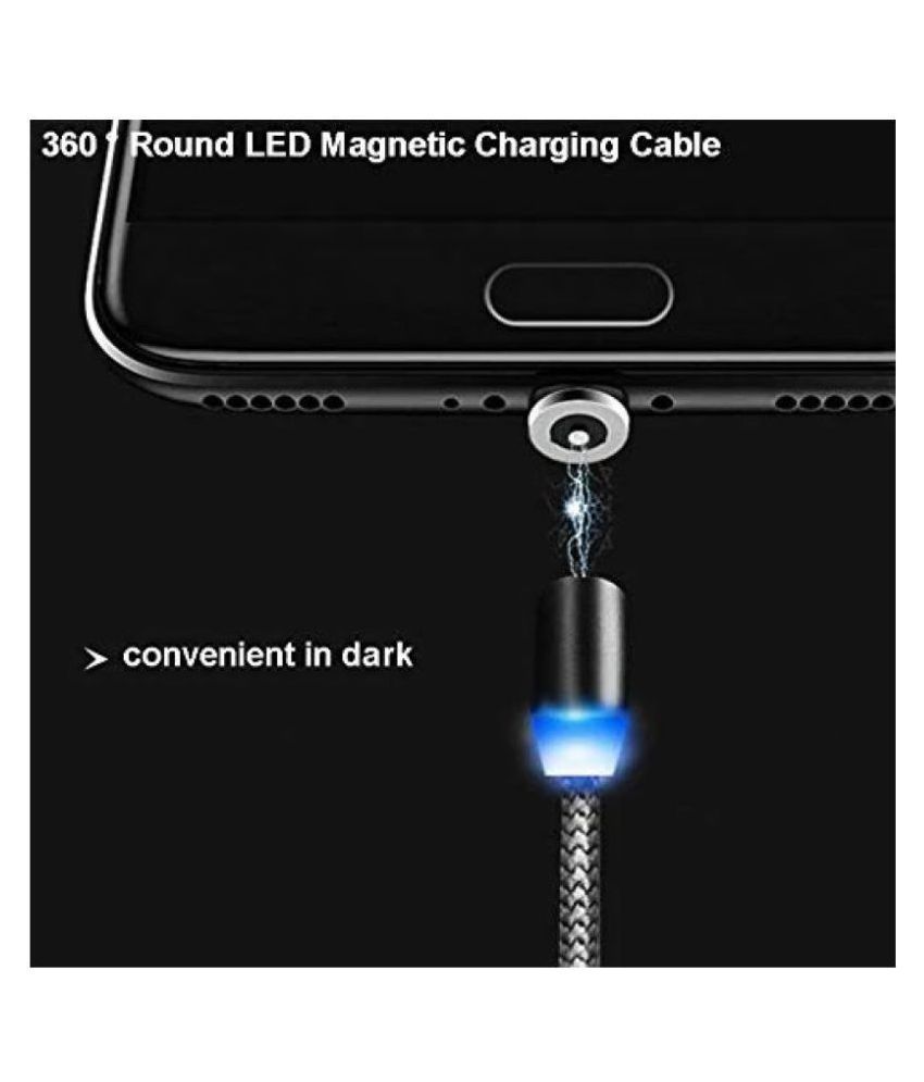 ZNZN USB Charging Cable,Multi 3in1 Cable Charger with LED