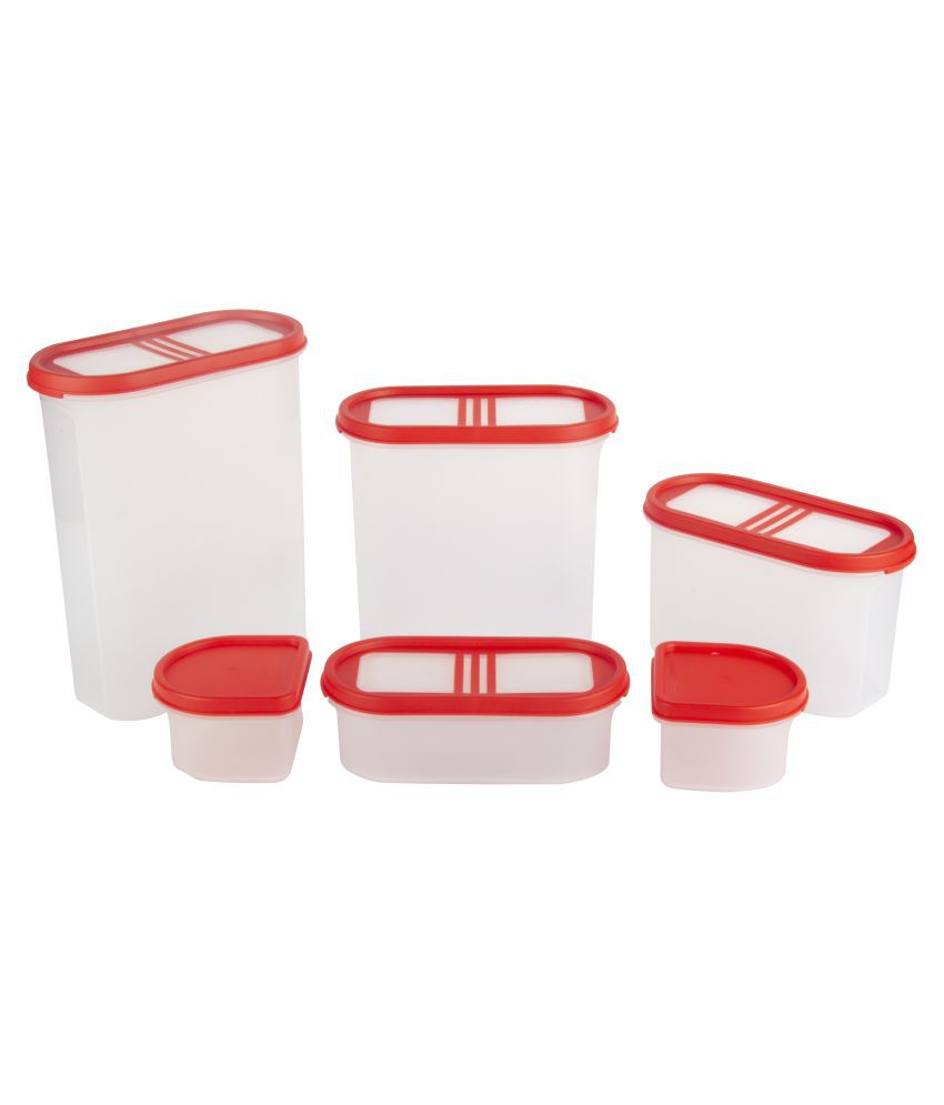Cutting Edge 360 View Modular Polyproplene Food Container Set Of 6 6425 Ml Buy Online At Best Price In India Snapdeal