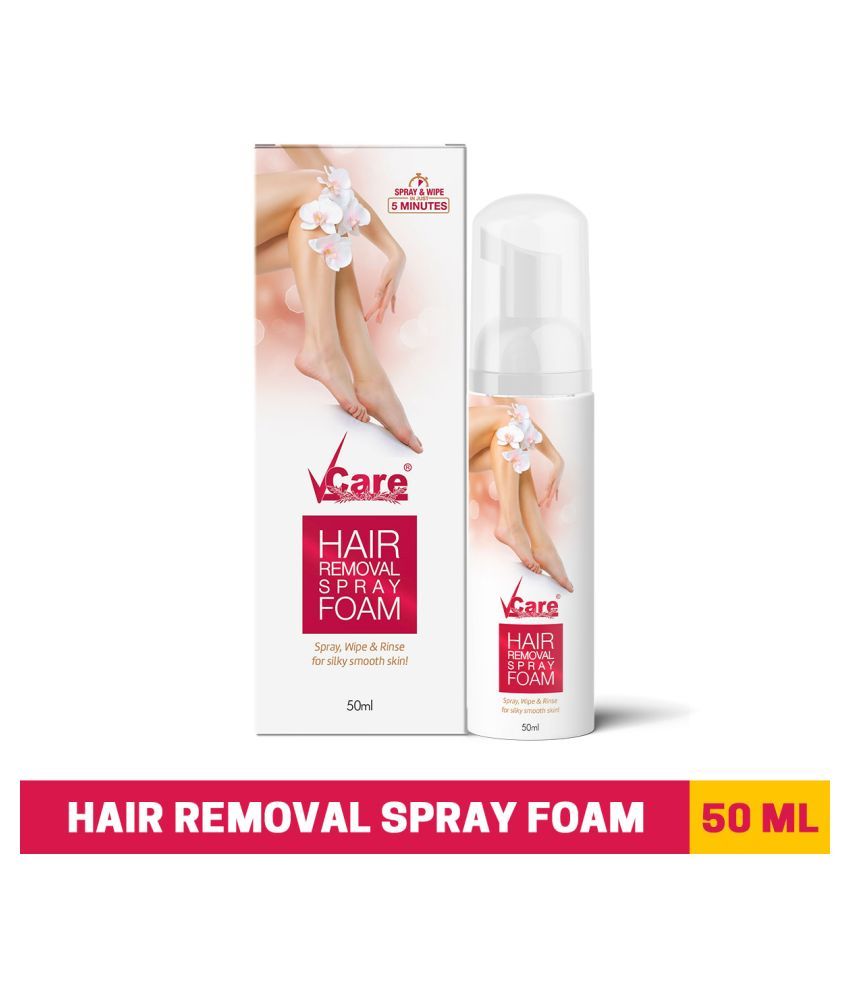 Vcare Hair Removal Spray Foam 50 Ml Buy Vcare Hair Removal Spray