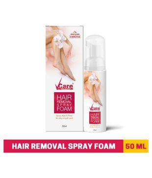 Vcare Hair Removal Spray Foam 50 Ml Buy Vcare Hair Removal Spray